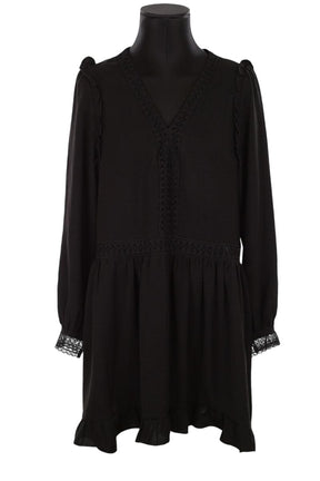 Mi-longueur Navy Paris  Noir