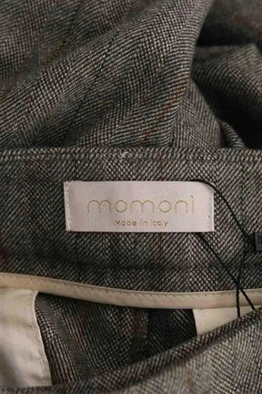 Pantalon droit Momoni Gris en Laine