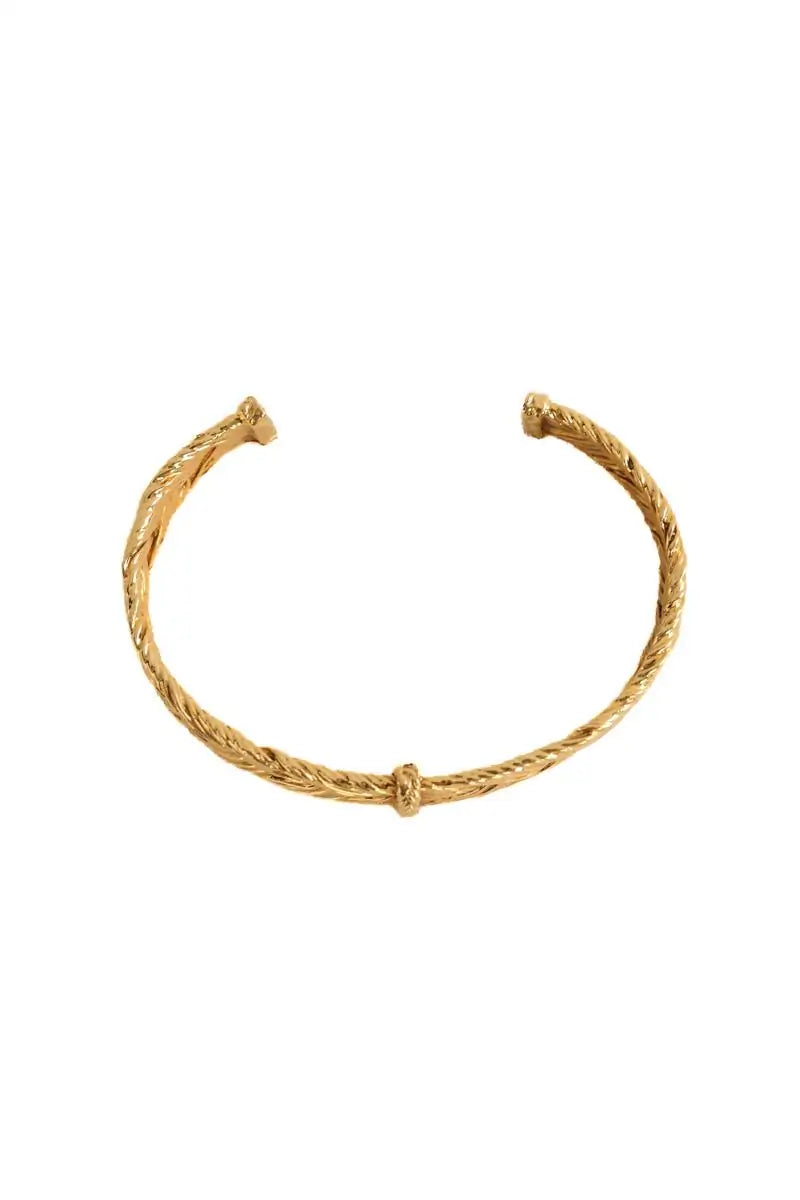 Bracelet Aurélie Bidermann Doré en Plaqué or