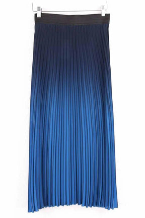 Jupe Maje Bleu en Synthétique