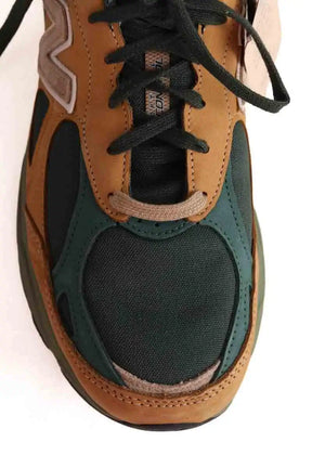 Baskets basses New Balance Camel en Tissu