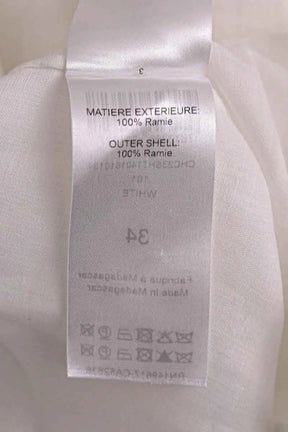 Blouse Chloé Blanc en Synthétique