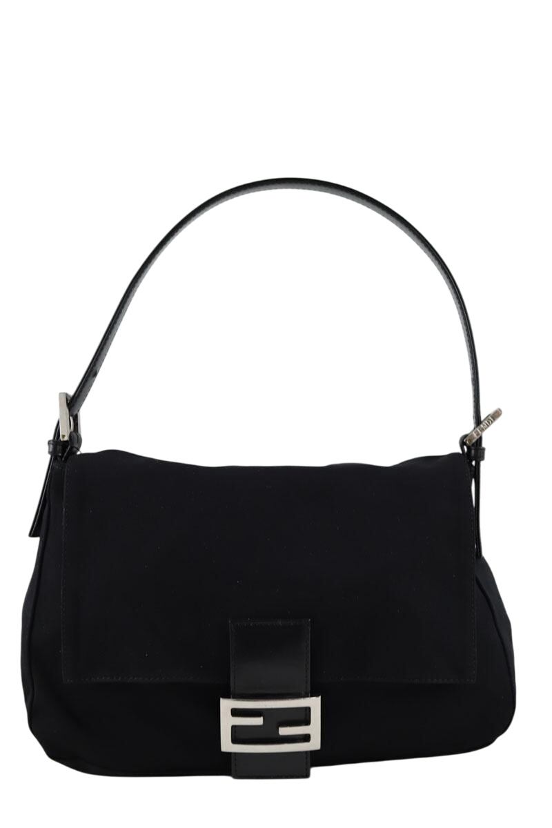 Sacs porté épaule Fendi Mamma Baguette Noir