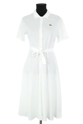 Mi-longueur Lacoste  Blanc