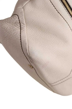 Cabas Lancel Beige en Cuir
