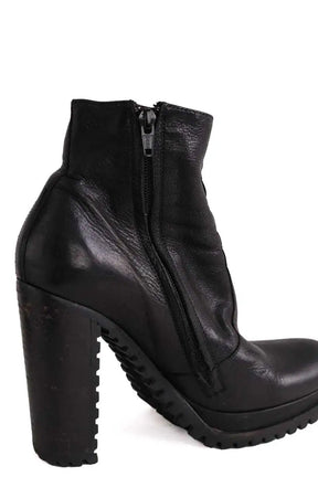Boots Free Lance Noir en Cuir