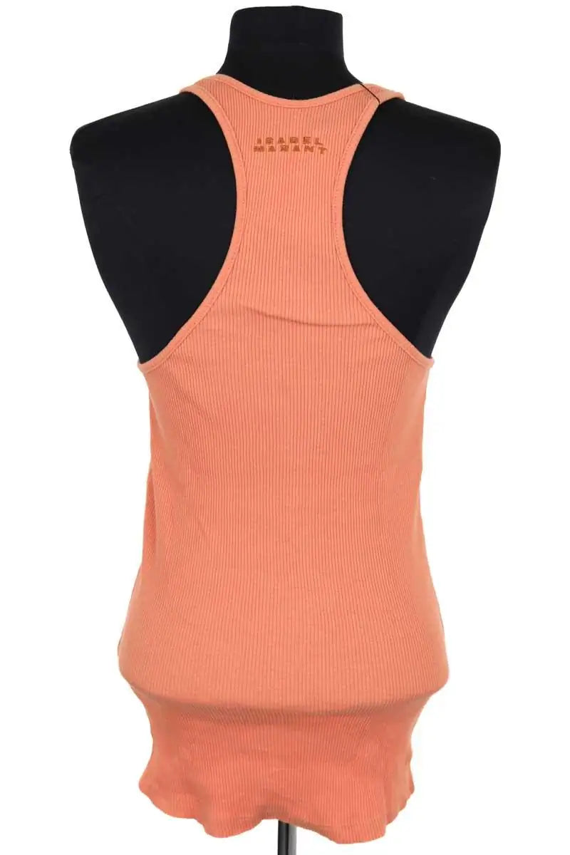 Top sans manche Isabel Marant Orange en Coton