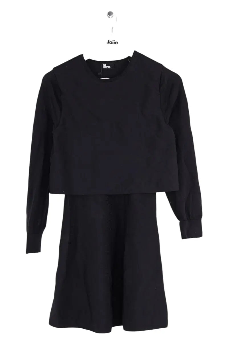 Robe The Kooples Noir en Viscose, taille S - Seconde Main