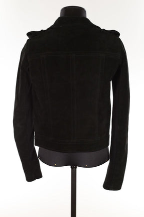 Veste en cuir The Kooples  Noir
