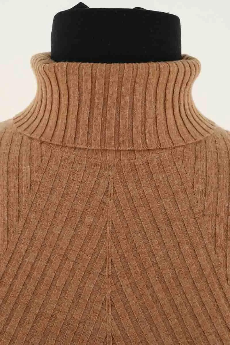 Pull Maje Marron en Synthétique