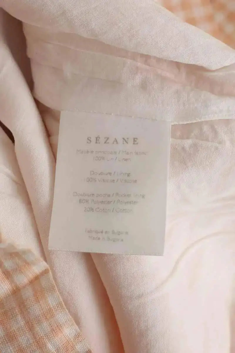 Mini short Sézane Rose en Coton
