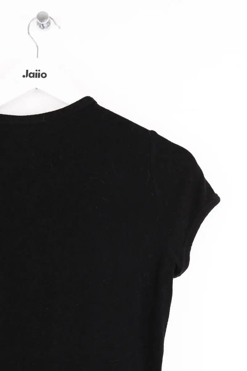 T-shirt Courrèges Noir en Viscose