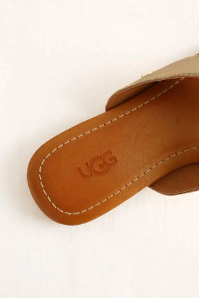 Tongs Ugg  Marron