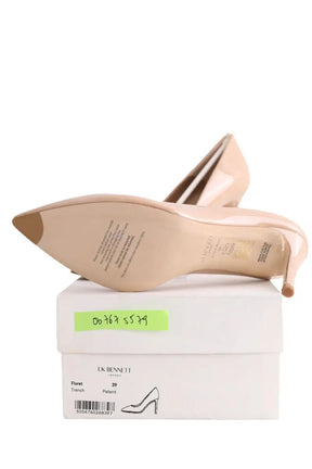 Talons LK Bennett Floret Beige en Cuir végétal