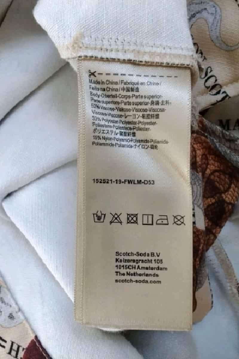 T-shirts Maison Scotch  Beige