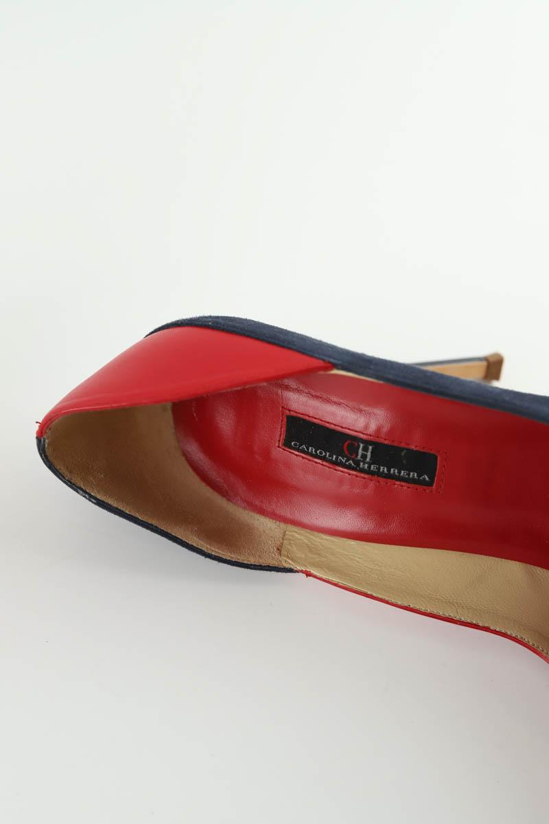 Talons Carolina Herrera  Rouge