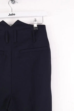 Pantalon droit Zadig & Voltaire Fall Winter 2020 Bleu en Laine
