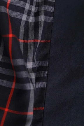 Trench-coat Burberry Marine en Coton