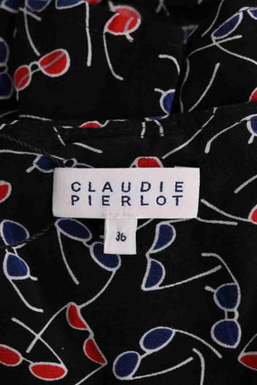 Robe Claudie Pierlot Noir en Viscose