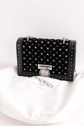 Sac à bandoulière Bbox  Balmain BBOX Noir en Cuir