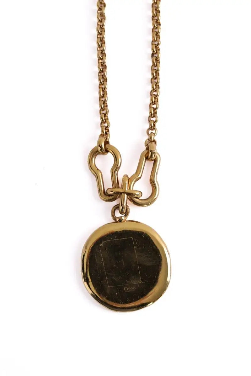 Collier Chloé Doré en Métal