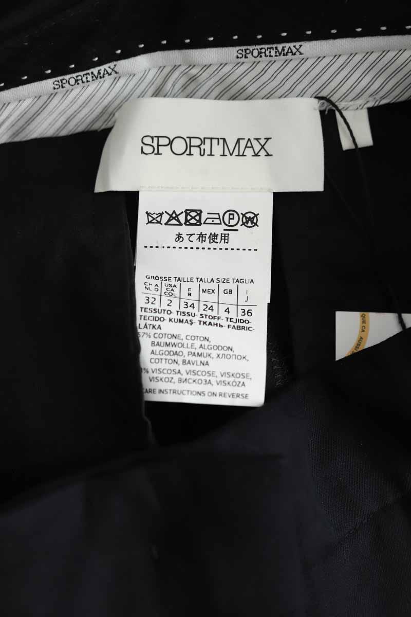 Droit Sportmax  Noir