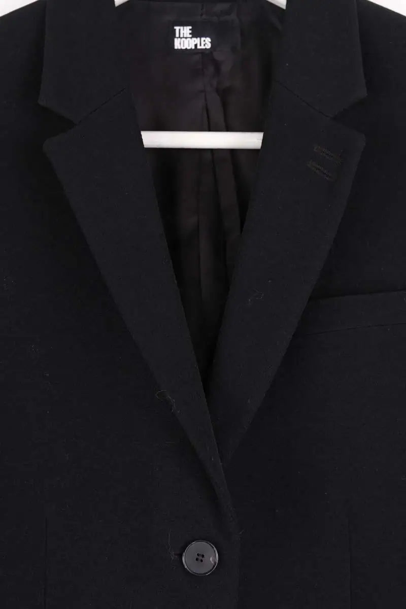Blazer The Kooples Noir en Synthétique