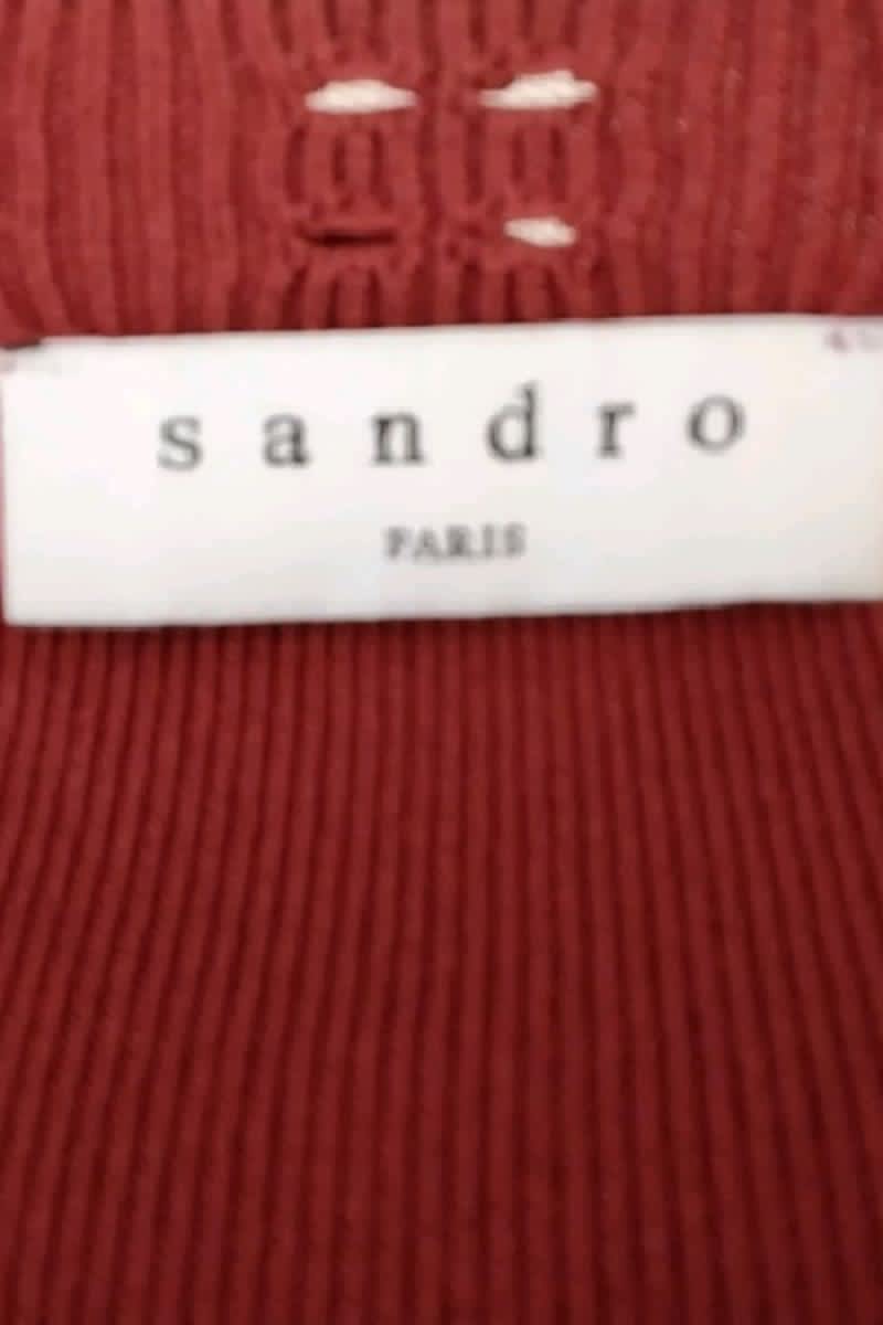 Gilet Sandro  Rouge