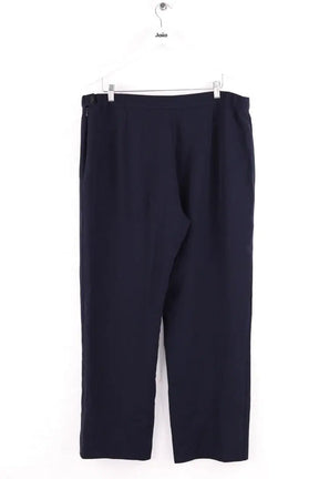 Pantalon droit Marina Rinaldi Bleu en Synthétique
