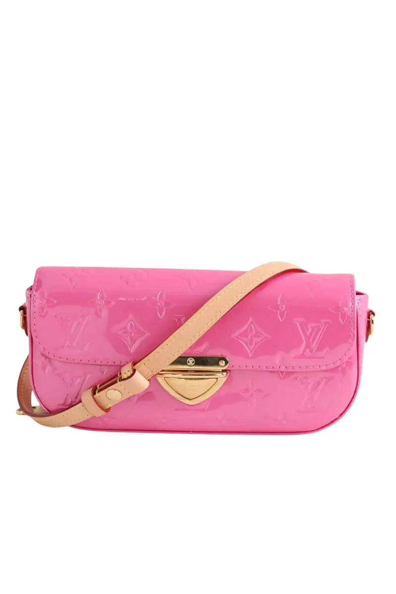 Sac à bandoulière  Louis Vuitton Malibu Rose en Cuir - Seconde Main