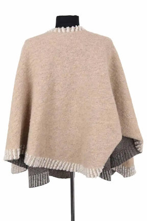Manteau Maje Multicolore en Laine