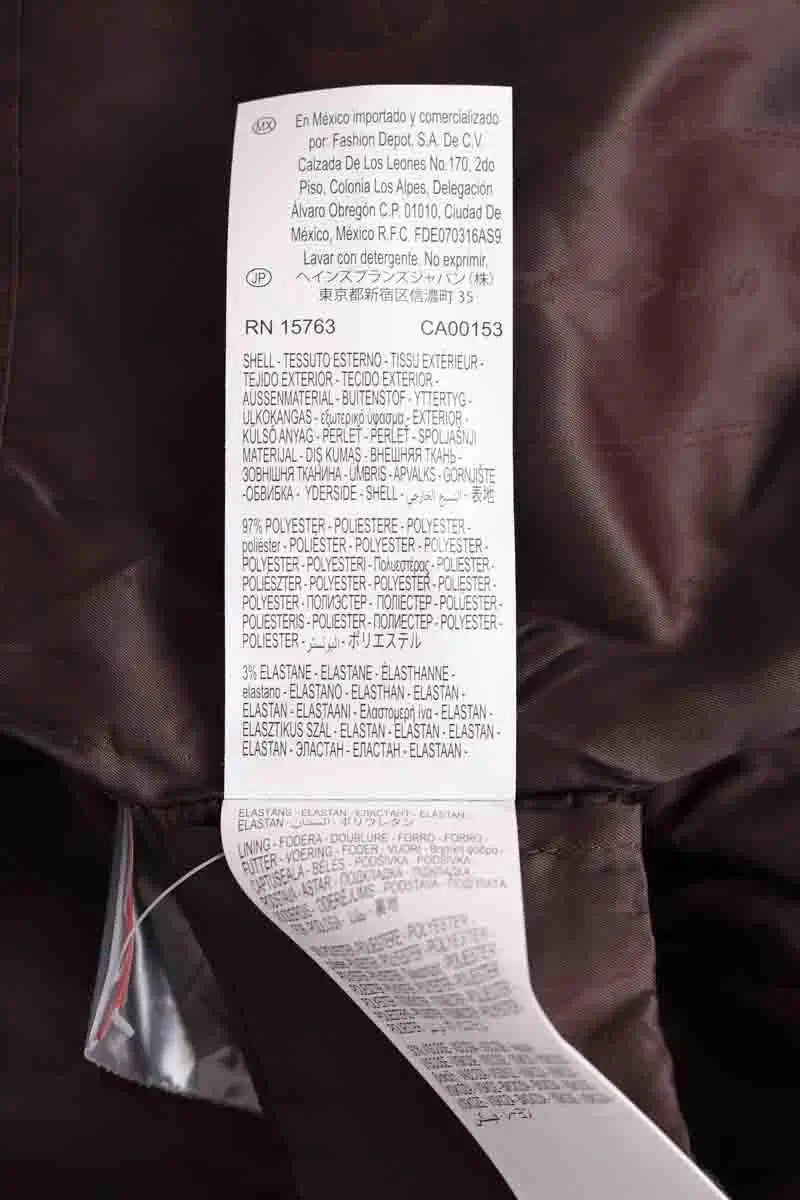 Veste Champion Marron en Synthétique