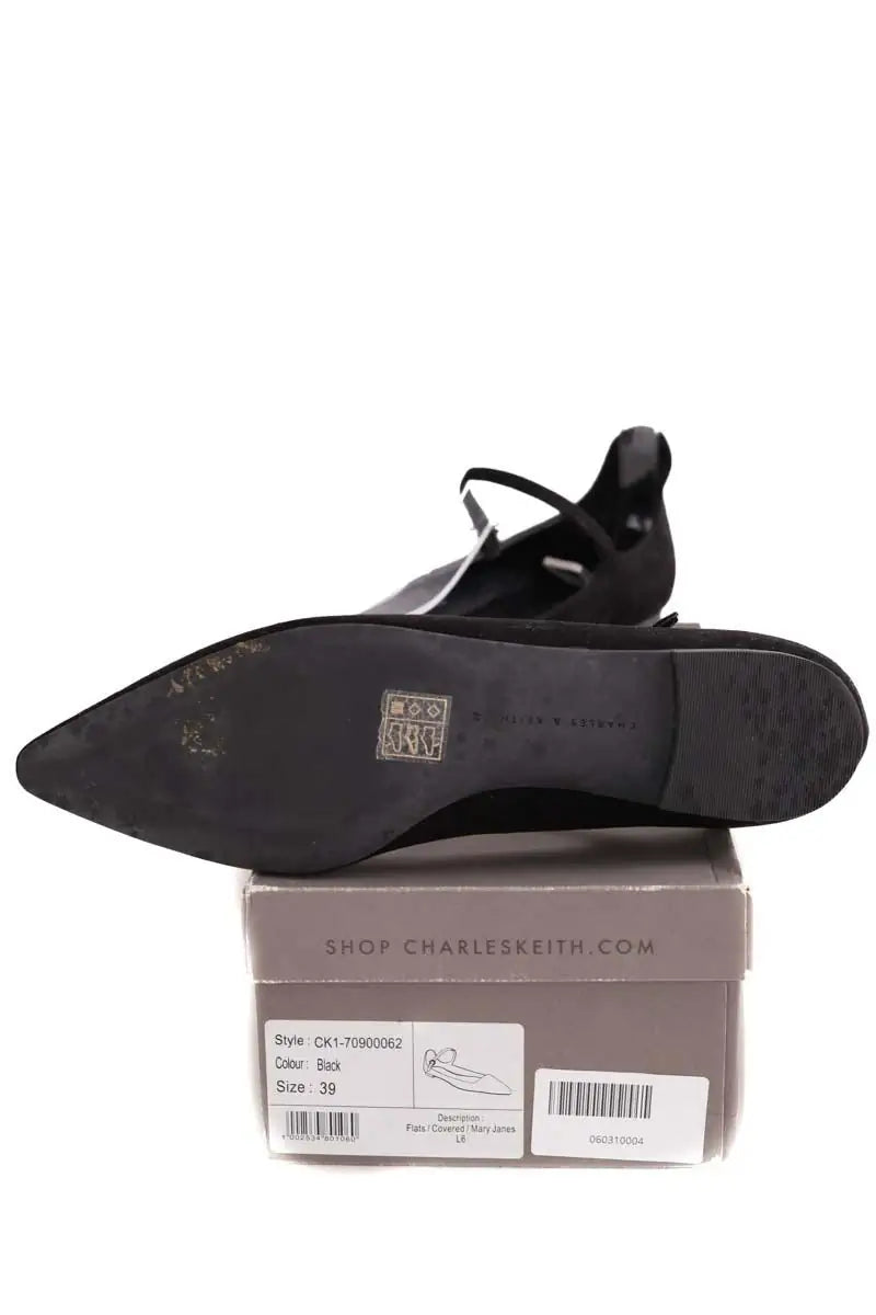 Ballerines Charles & Keith Noir en Daim