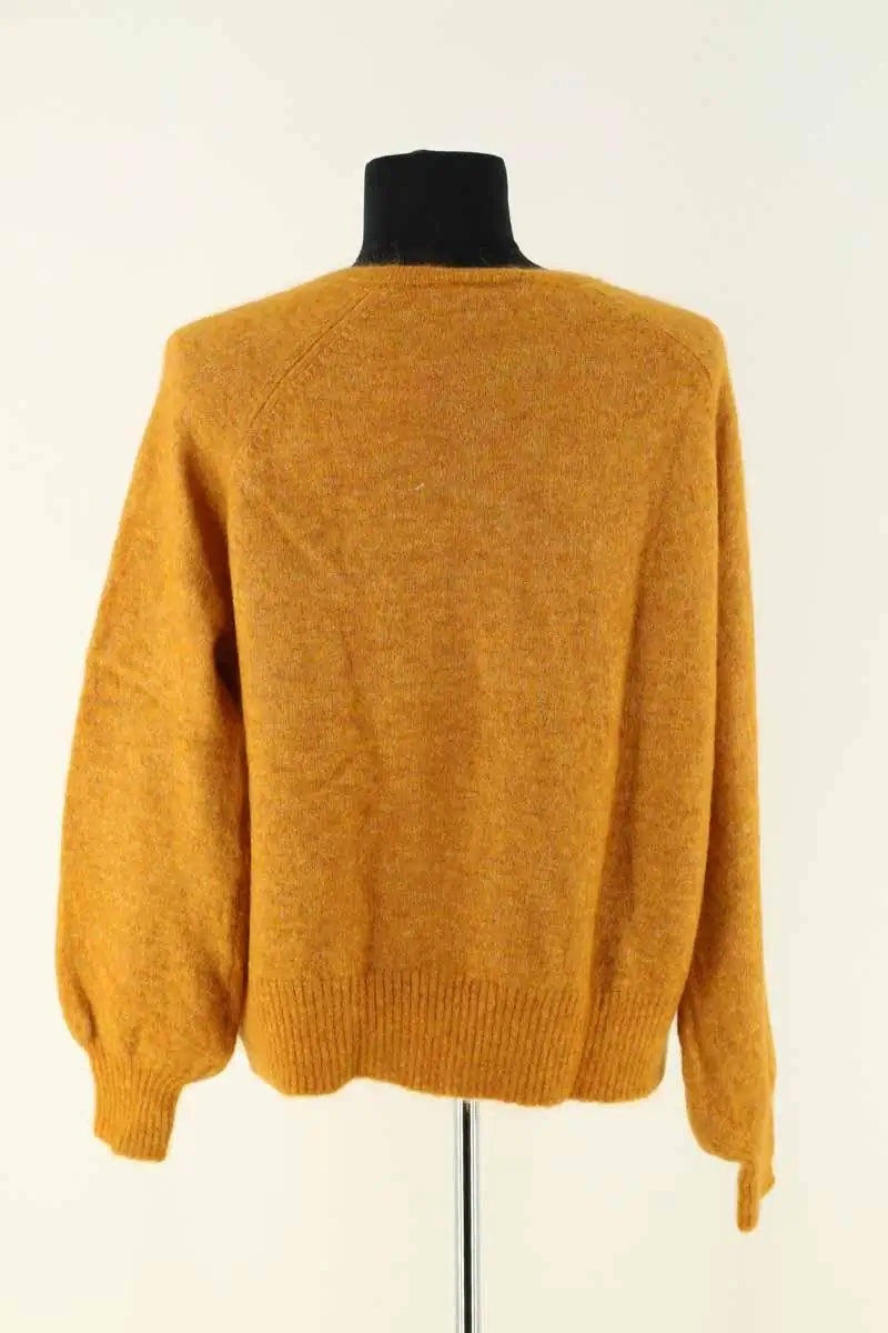 Pull Sézane Jaune en Synthétique