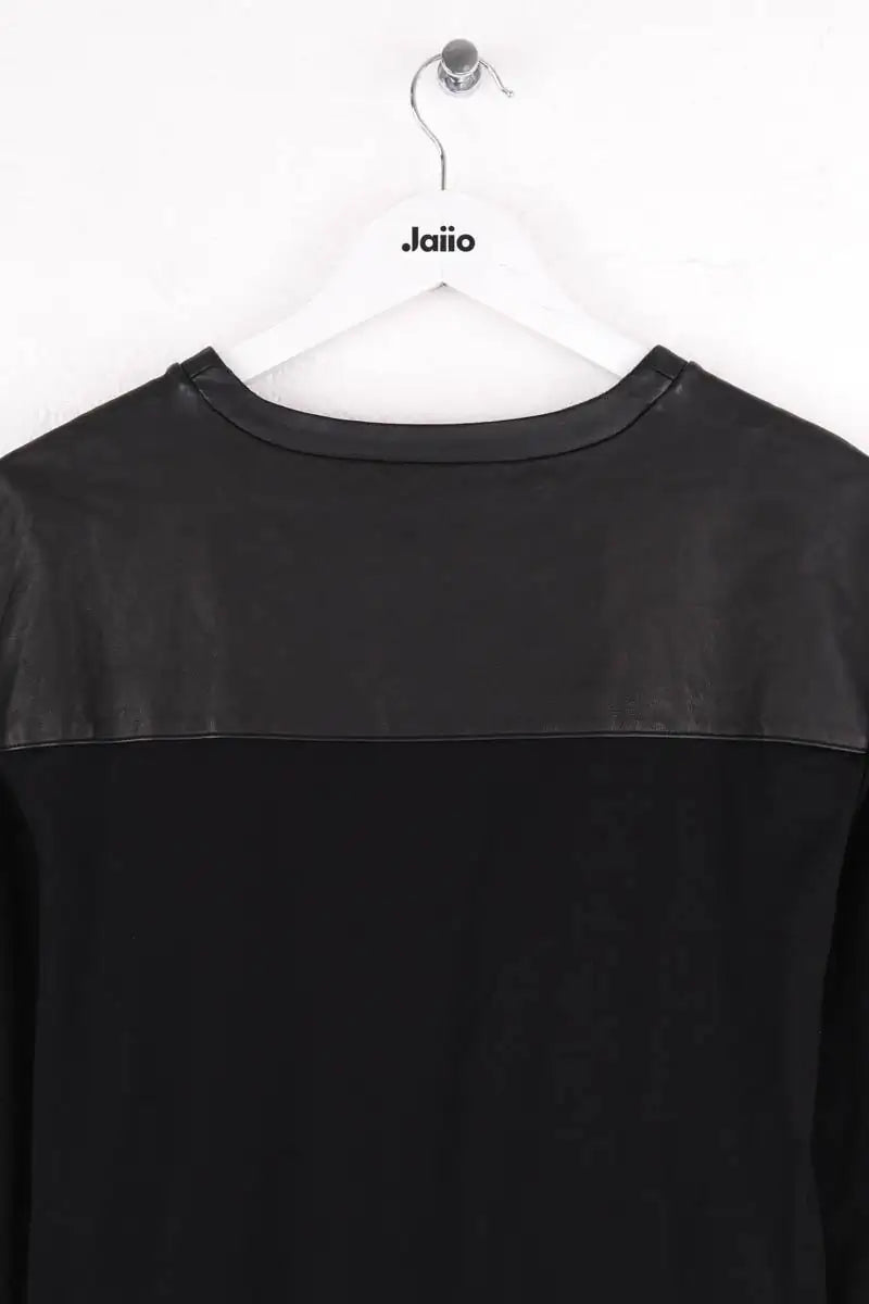 T-shirt Prada Noir en Cuir