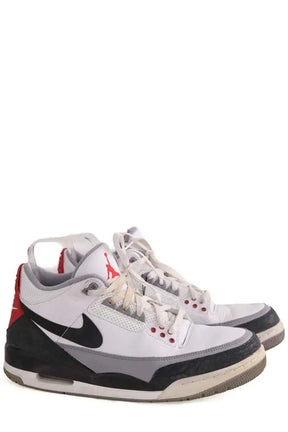 Baskets hautes Nike Blanc en Cuir