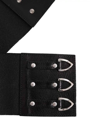 Ceinture en tissu Sportmax Noir en Tissu