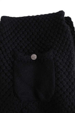 Écharpe Chanel Noir en Cachemire