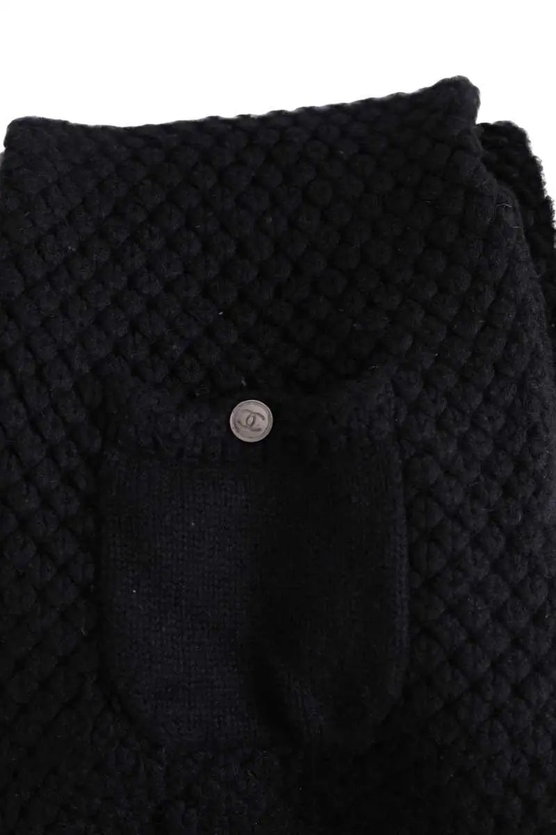 Écharpe Chanel Noir en Cachemire