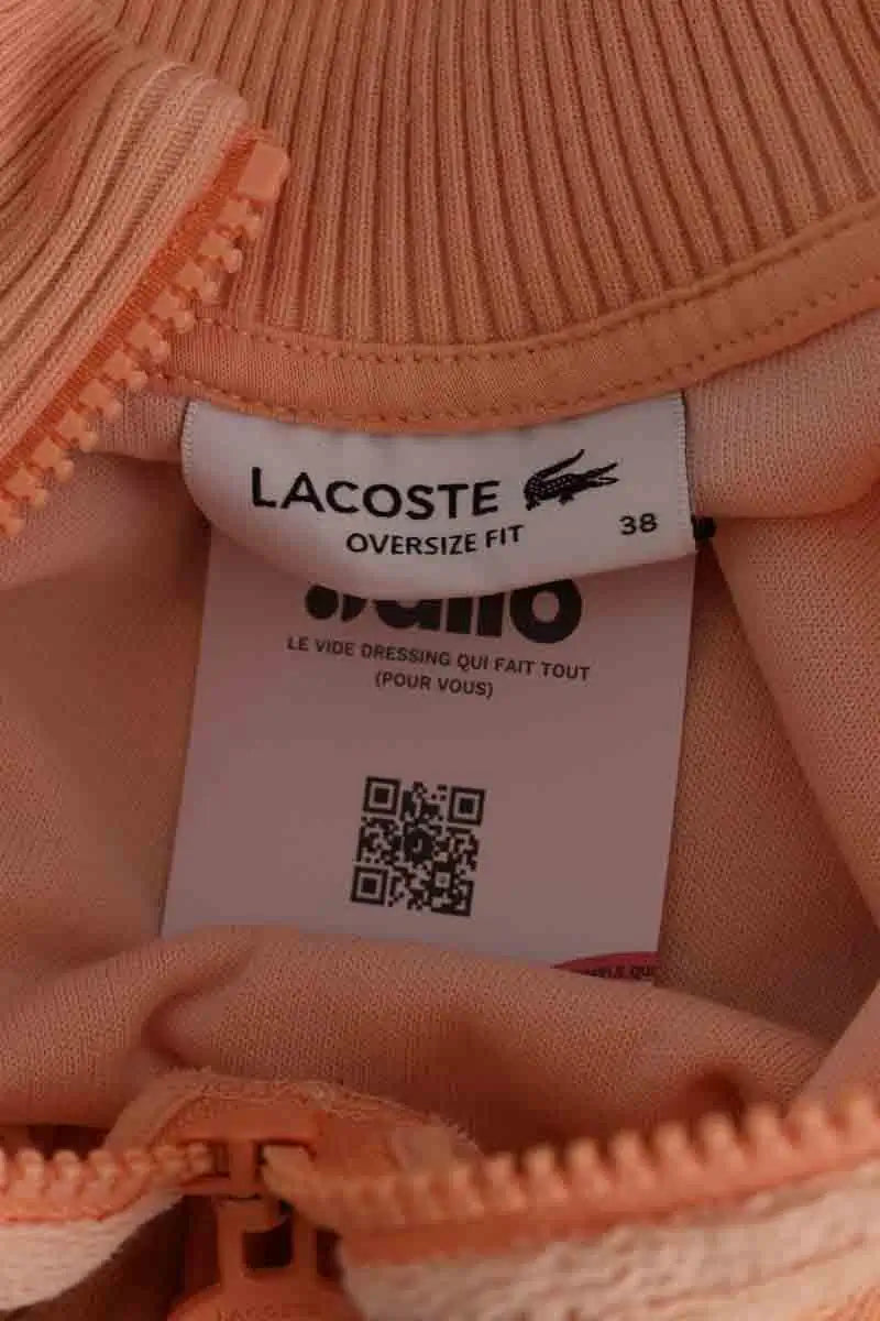 Pull Lacoste Rose en Coton