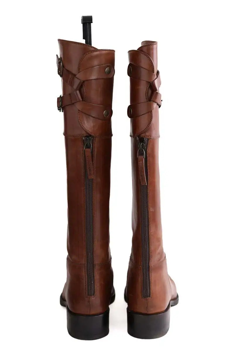 Bottes Sartore Marron en Cuir