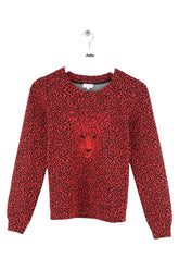 Pull Claudie Pierlot Rouge en Synthétique, taille S - Seconde Main