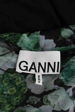 Top Ganni Vert en Synthétique