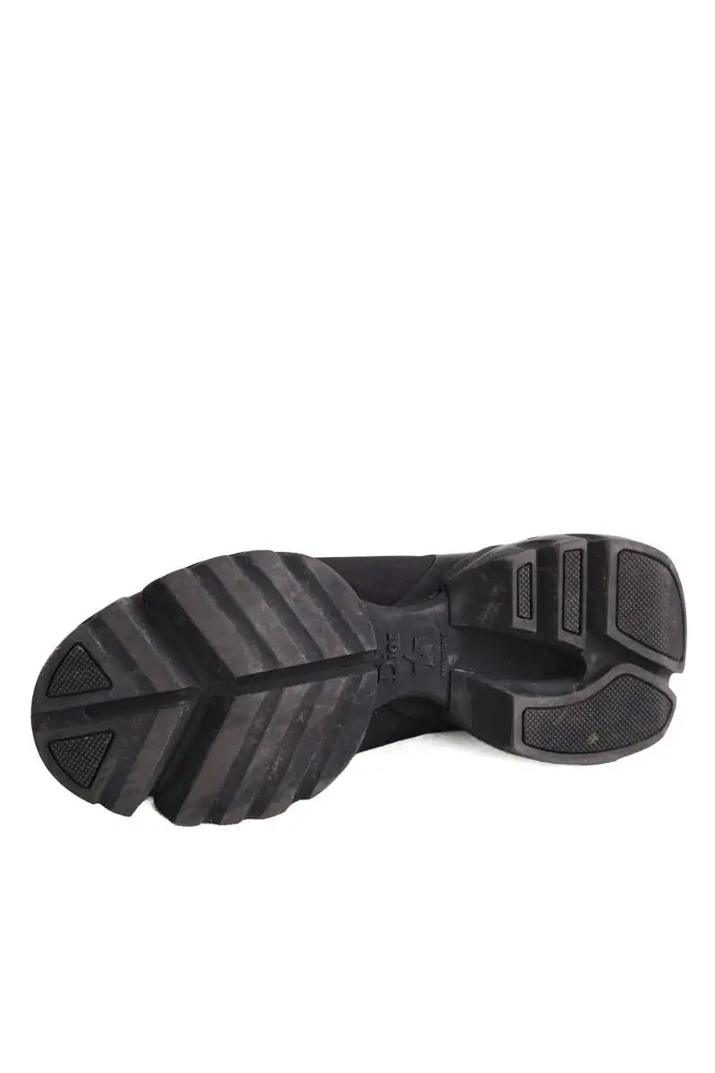 Baskets Dior D Connect Noir en Caoutchouc