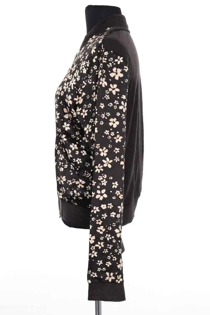 Gilet Majestic Filatures Noir en Lin
