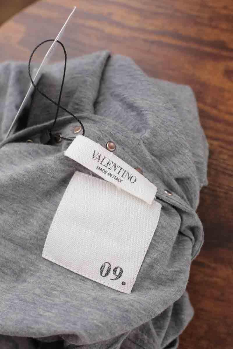 T-shirts Valentino  Gris