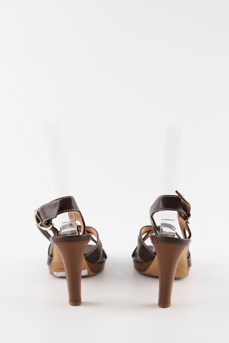 Talons Sergio Rossi  Marron