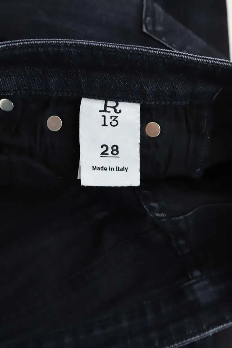 Jean slim R13  Noir