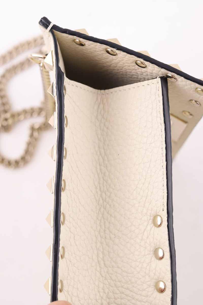 Bandoulière Valentino Rockstud Beige