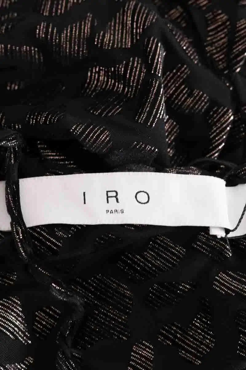 Robe Iro Noir en Synthétique